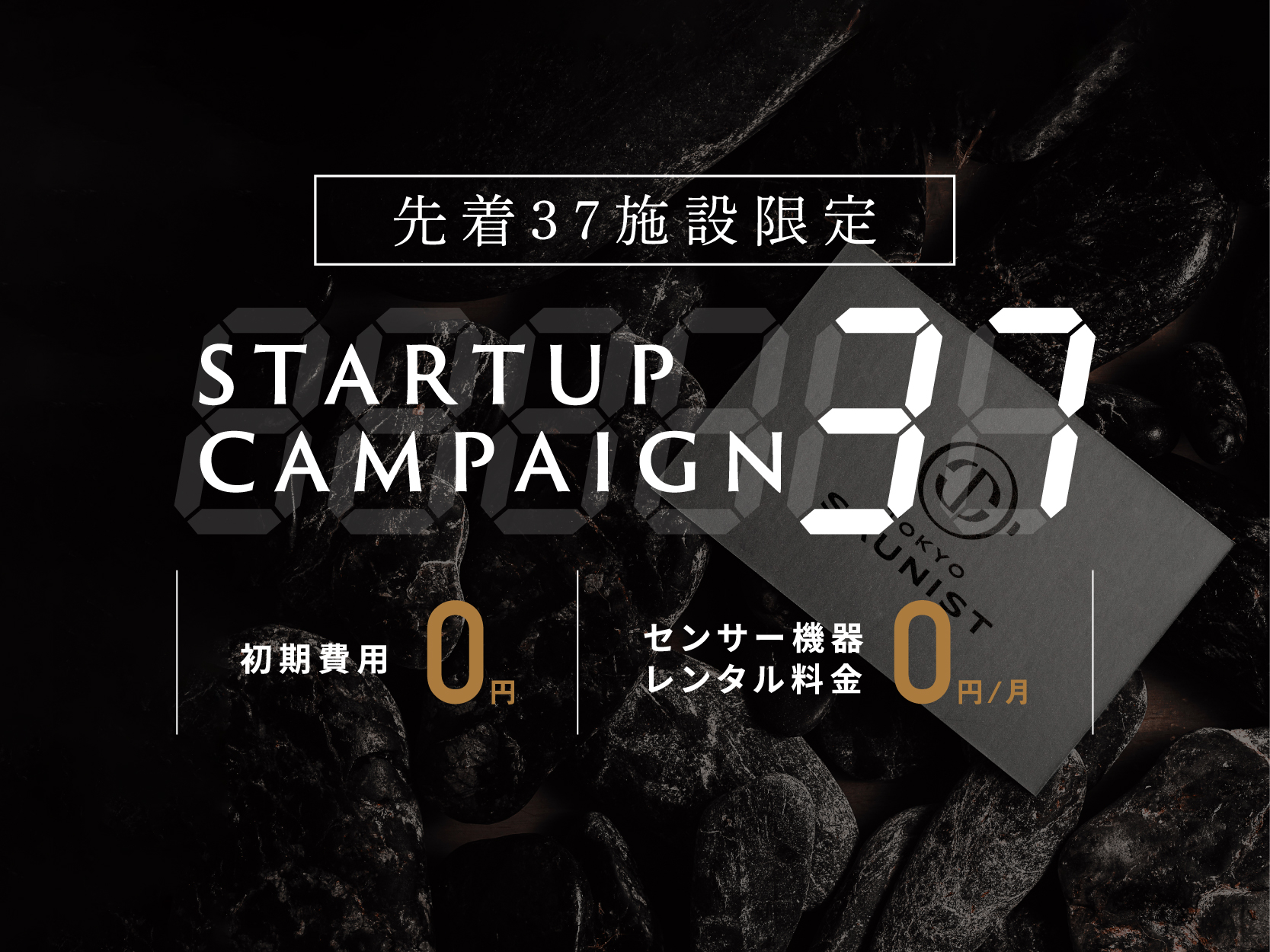 「TOKYO SAUNIST スタートアップキャンペーン37」のアイキャッチ画像